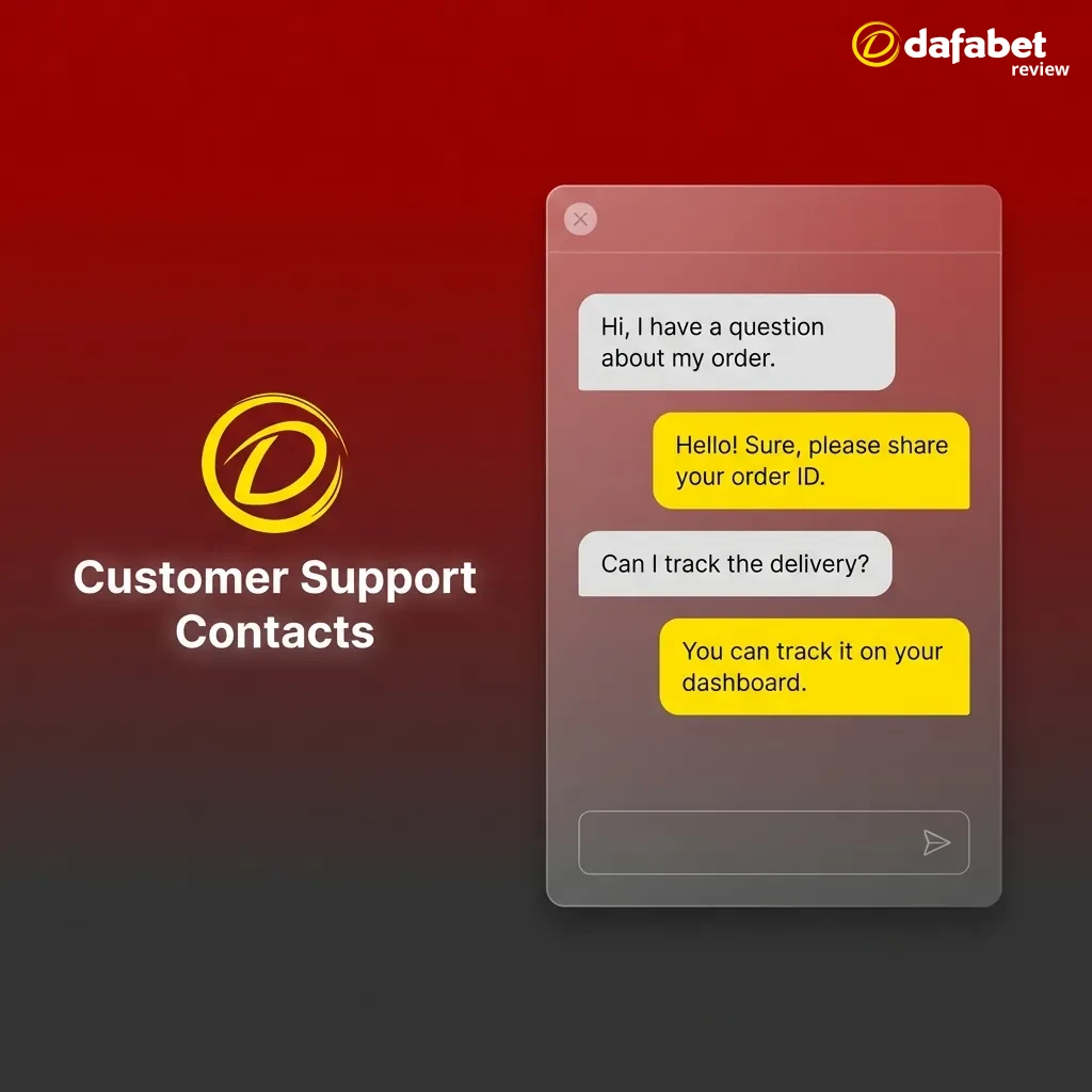 Customer support contact options including live chat, email, phone, and WhatsApp for 24/7 assistance with payments.