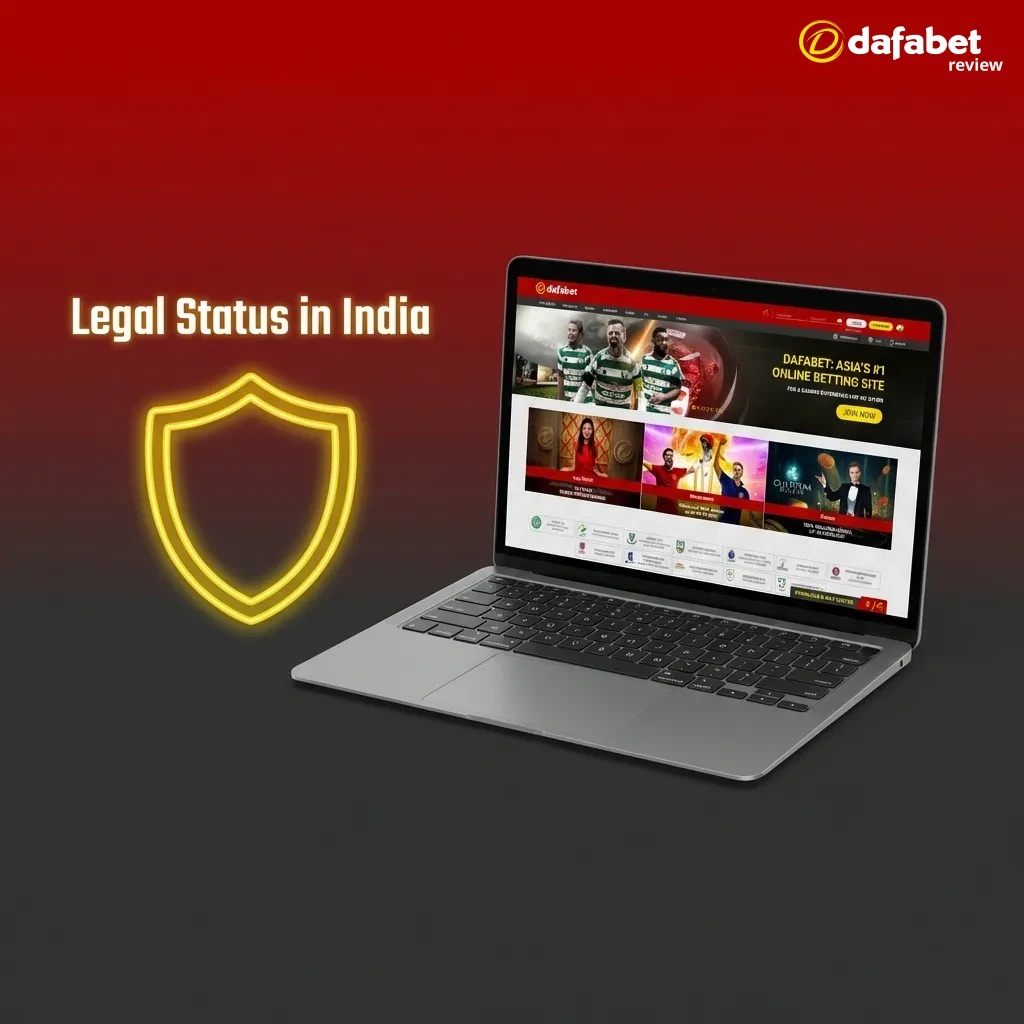 Dafabet's legal licensing and security features for Indian players including SSL encryption and responsible gaming tools