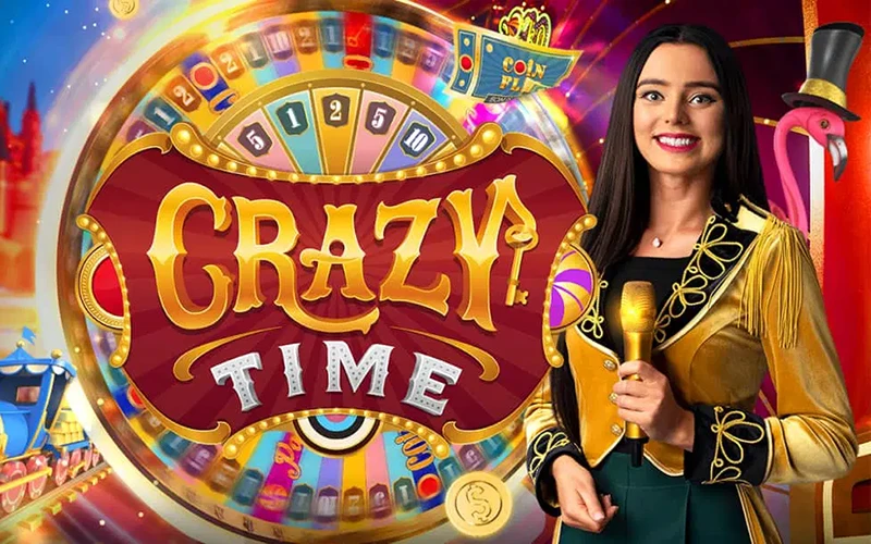 Try your luck at Dafabet's colourful Crazy Time show.