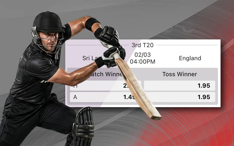 Dafabet is one of the best bookmakers where you can place your bet on cricket.