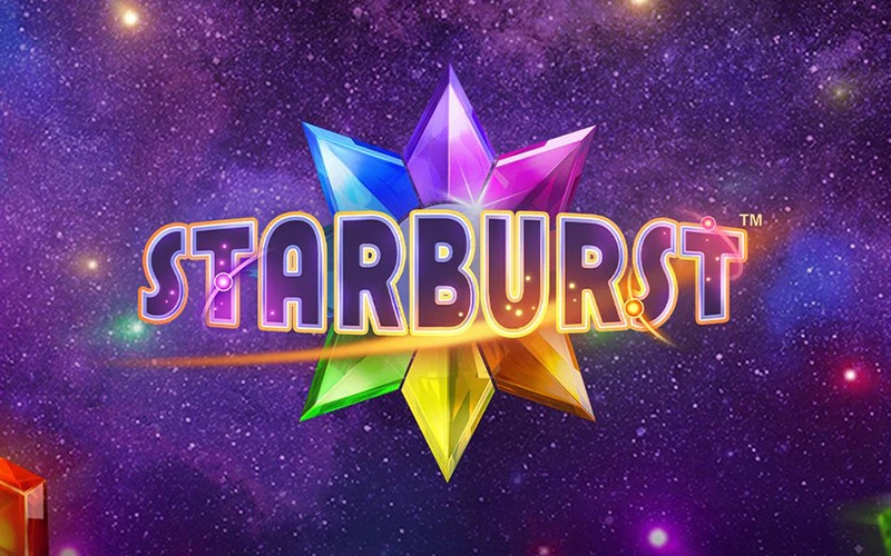 Collect winning lines in the StarBurst slot game from Dafabet Casino.